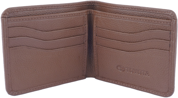 Leather Wave Wallet - Image 2