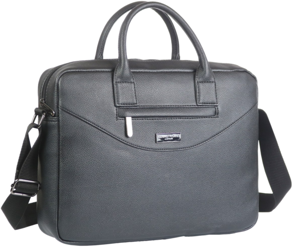 Elegant Laptop Bag in Faux Leather