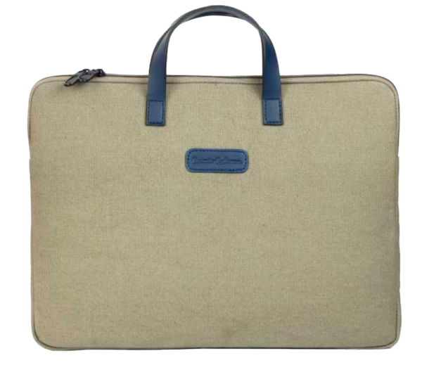 Laptop Sleeve in canvas with handle - Image 2