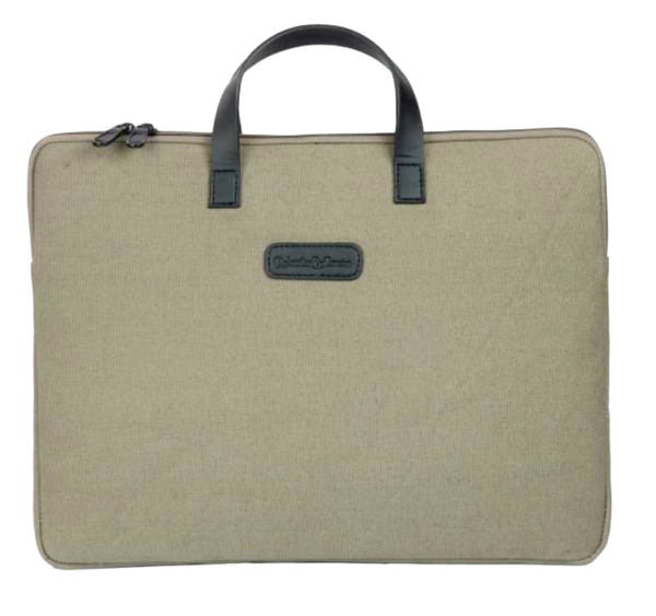 Laptop Sleeve in canvas with handle