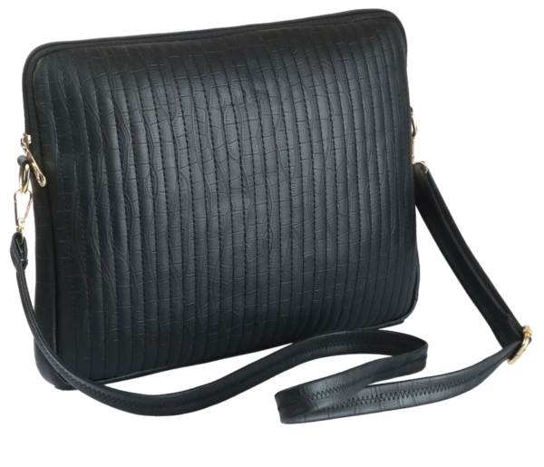 Texture Faux Leather Tablet Case with Handle - Image 2