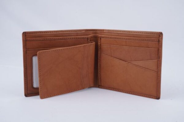 Leather Wallet with Detachable Card Holder - Image 5