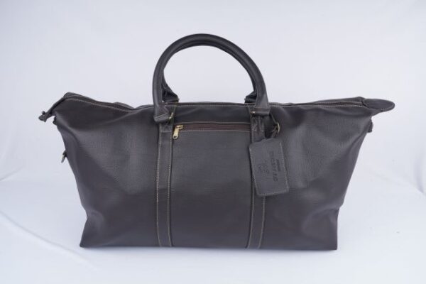 Spacious Travel Bag in Faux Leather - Image 7
