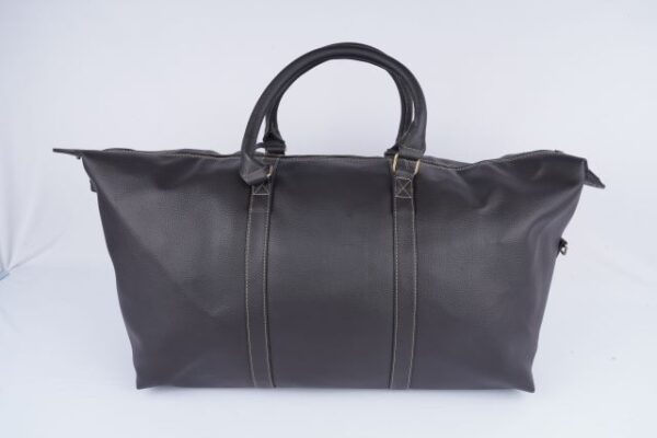 Spacious Travel Bag in Faux Leather - Image 9