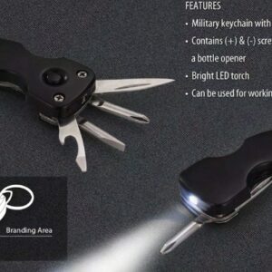 6 in 1 Military Key Chain