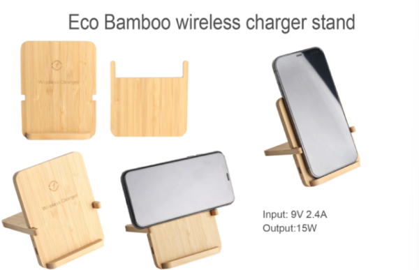 Bamboo Wireless Fast Charger - Image 2