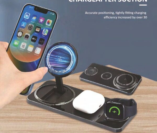 Magnetic 3-1 Wireless Fast Charger