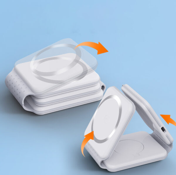 Foldable magnetic wireless charger “Fast charge 15 W ” - Image 2