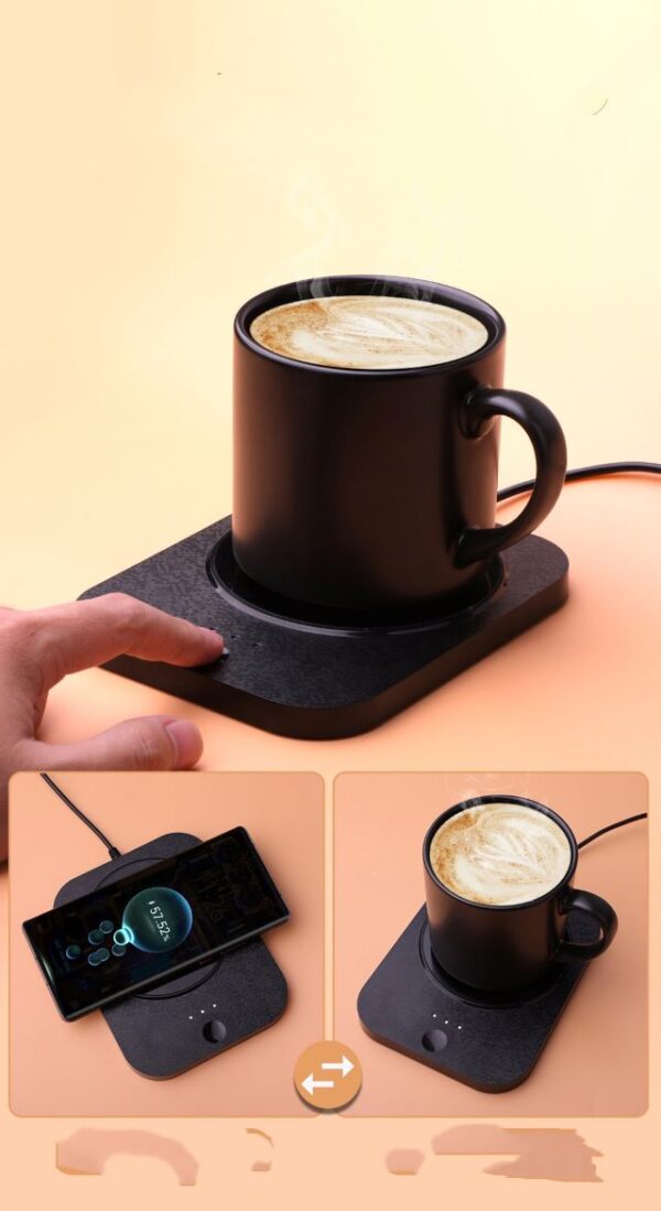 Mug Warmer Cum  Wireless Charger with Mug - Image 12