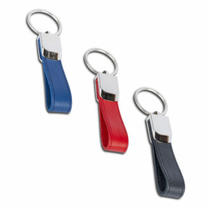 Leather Curve Loop Keyholder